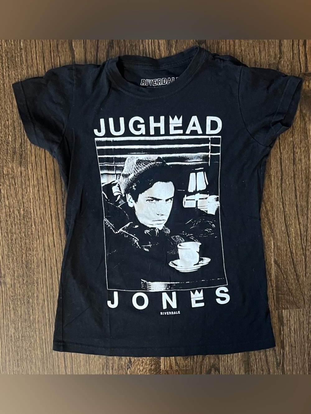 Riverdale "Jughead" Black Graphic Band Tee